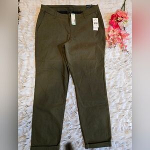 Kut from the Kloth Olive Green Straight Leg Pants - Size 16W
